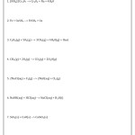 ️Identifying Chemical Reactions Worksheet Free Download| Qstion.co Pertaining To Classifying Chemical Reactions Worksheet