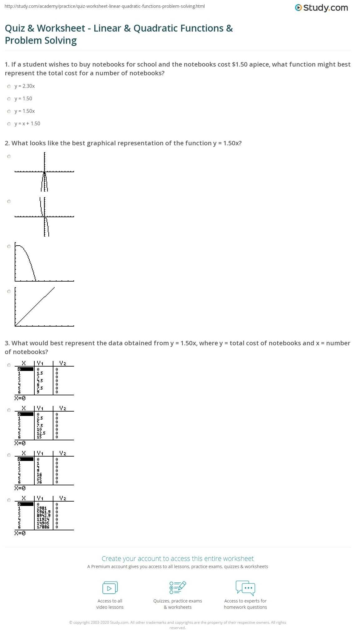 ️Linear And Quadratic Systems Worksheet Free Download| Goodimg.co Throughout Linear Quadratic Systems Worksheet