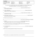 Electromagnetic Spectrum Worksheet High School with regard to Electromagnetic Spectrum Worksheet High School