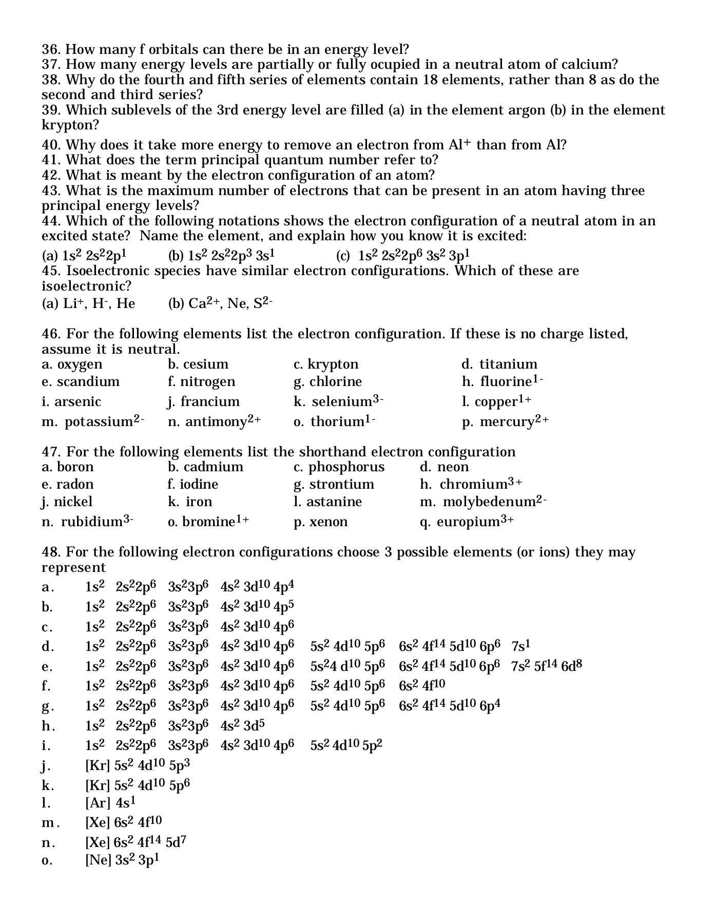 Electron Configuration Practice Worksheet | Education Template pertaining to Electron Configuration Practice Worksheet