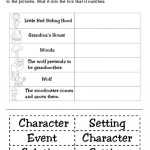 Elements Of A Story: Sort It Out! Worksheets | 99Worksheets With Elements Of A Story Worksheet