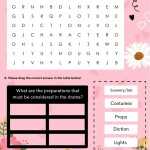 Elements Of Drama Worksheet Throughout Elements Of Drama Worksheet