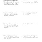 Equations Word Problems Worksheet Intended For Rational Equations Word Problems Worksheet