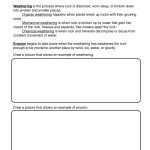 Erosion Drawing Worksheet – Have Fun Teaching With Weathering And Erosion Worksheet
