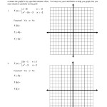 Evaluating Functions From A Graph Notes Worksheet – Function Worksheets Within Evaluating Piecewise Functions Worksheet