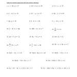 Evaluating Variable Expressions Worksheet Answer Es with regard to Evaluate The Expression Worksheet