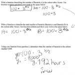 Exponential Growth And Decay Worksheet | Education Template With Regard To Exponential Growth And Decay Worksheet