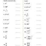 Exponents Worksheets 5Th Grade – Adaptpaperco — Db Excel Within Properties Of Exponents Worksheet