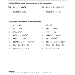 Factoring By Grouping Worksheet Algebra 2 Answers — Db Excel With Factoring By Grouping Worksheet