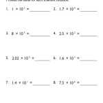 Fifth Grade Scientific Notation Worksheets – Edumonitor With Scientific Notation Worksheet Pdf