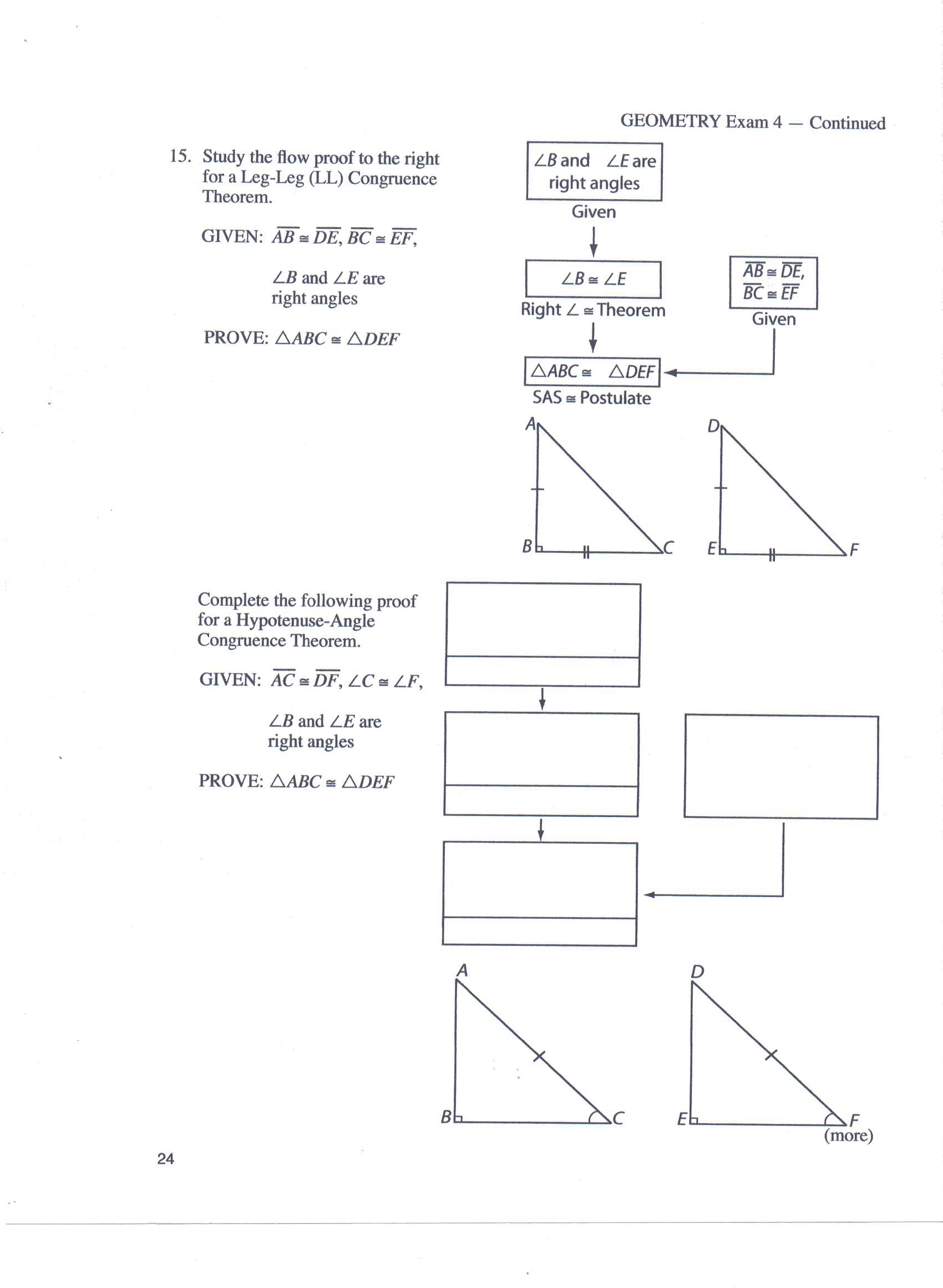Fill In The Blank Geometry Proofs Worksheets With Answers Throughout Geometry Worksheet Beginning Proofs