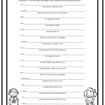 Fill In The Blank Poems With I Am Poem Worksheet