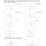 Find The Measure Of Each Angle Indicated Worksheet Answers — Db-Excel with regard to Pairs Of Angles Worksheet Answers