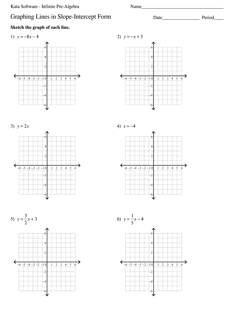 Finding Slope From A Graph Worksheet Doc - Fill Online, Printable Throughout Graphing Linear Functions Worksheet