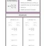 Finding Slope From Two Points Notes Interactive Worksheet Throughout Find The Slope Worksheet