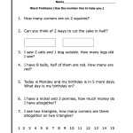 First Grade Word Problems / Worksheet Free Math Worksheets For Grade Throughout Algebra 1 Word Problems Worksheet