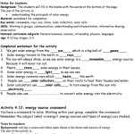 Forms Of Energy Worksheet Answer Key Multiplication — Db-Excel in Introduction To Energy Worksheet Answers