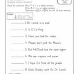 Four Types Of Sentences Worksheets 2Nd Grade Best Kids Worksheets With Regard To 4 Types Of Sentences Worksheet