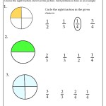 Fraction Worksheets Regarding 2nd Grade Fractions Worksheet