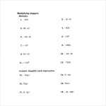 Free 9+ Sample Multiplying Integers Horizontal Worksheet Templates In Pdf inside Multiplication Of Integers Worksheet