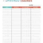 Free Budget And Financial Planning Printables With Saving And Investing Worksheet