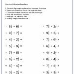 Free Dividing Mixed Numbers Worksheets Pertaining To Multiplying Mixed Fractions Worksheet