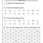 Free Even Odd Worksheets | Activity Shelter With Regard To Odd And Even Numbers Worksheet