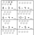 Free Kindergarten Subtraction Worksheet Kindermomma Com – Free Within Subtraction Worksheet For Kindergarten