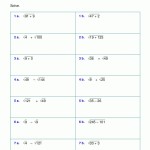 Free Square Root Worksheets (Pdf And Html) With Regard To Estimating Square Roots Worksheet