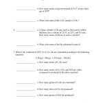 Gas Volumes And The Ideal Gas Law Worksheet With Ideal Gas Law Worksheet
