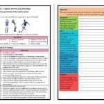 Gcse Pe – Ocr (9 1) – Structure Strip – Types Of Joint Movement – Extended Question Worksheet With Joints And Movement Worksheet