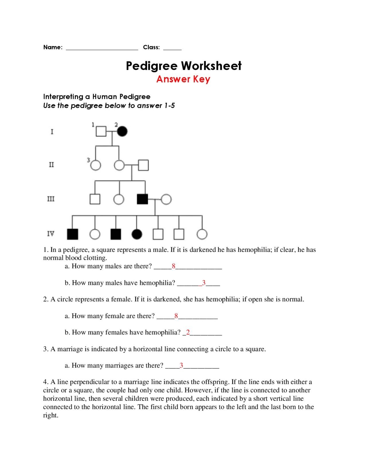 Genetics Problems Worksheet Answer Key In Genetics Problems Worksheet Answer Key