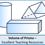 Geometry: Volume 1 – Volume Of Prisms (+ Worksheet) By Ajf43 – Teaching Pertaining To Volumes Of Prisms Worksheet