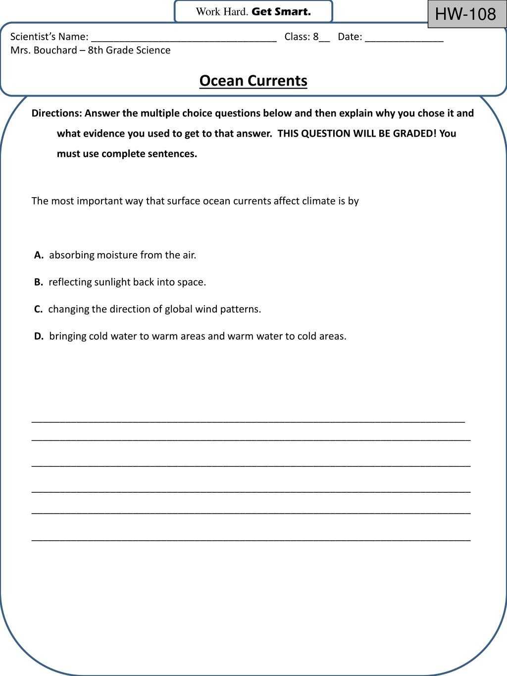 Global Wind Patterns Worksheet | Worksheet For Education regarding Global Wind Patterns Worksheet