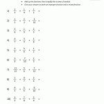 Grade 6 Math Worksheets Adding Fractions To Mixed Numbers K5 Learning With Adding Mixed Numbers Worksheet