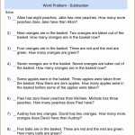 Grade 7 Integers Word Problems Worksheet Worksheet : Resume Examples Inside Integer Word Problems Worksheet