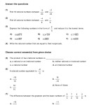 Grade 9 Number System Math Practice Questions Tests Worksheets Quizzes In Real Number System Worksheet