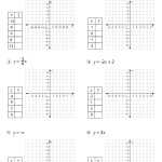 Graphing Linear Equations Worksheets With Answer Key in Graphing Linear Functions Worksheet