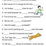 Helping Verb Worksheets For Be Been Being — Db Excel Throughout Linking And Helping Verbs Worksheet