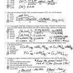 Heritage High School – Mr. Brueckner'S Ap Chemistry Class 2011 12: Chapter 4 Test Review Throughout Chemistry Review Worksheet Answers