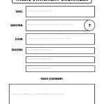 How To Write A Thesis Statement Interactive Worksheet Pertaining To Writing A Thesis Statement Worksheet