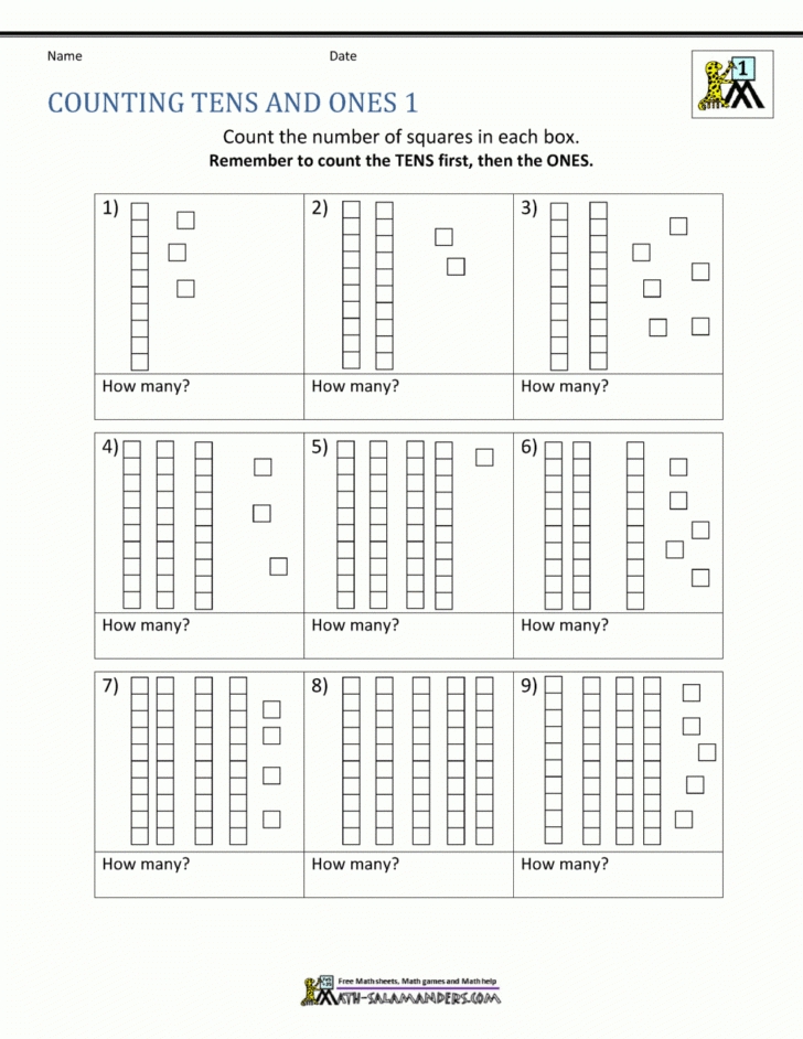 Hundreds Tens And Ones Worksheets — Db-Excel with Ones Tens Hundreds Worksheet