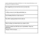 I' Statement Communication Worksheet – Mental Health Worksheets For I Feel Statements Worksheet