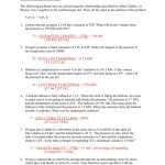 Ideal Gas Law Practice Worksheet Scientific Method Worksheet — Db Excel With Regard To Ideal Gas Law Worksheet