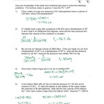 Ideal Gas Law Worksheet Answer Key — Db Excel Pertaining To Ideal Gas Laws Worksheet