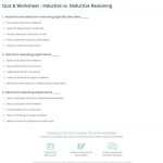 Inductive And Deductive Reasoning Worksheet Within Inductive And Deductive Reasoning Worksheet