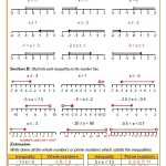 Inequalities | Cazoom Maths Worksheets For Solving Inequalities Worksheet Answer Key