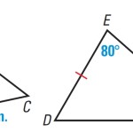 Inequalities In Two Triangles Worksheet With Regard To Triangle Inequality Theorem Worksheet