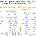 Interval Notation Worksheet With Answers Regarding Interval Notation Worksheet With Answers