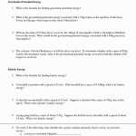Introduction To Energy Worksheet Answer Key — Db Excel Pertaining To Introduction To Energy Worksheet